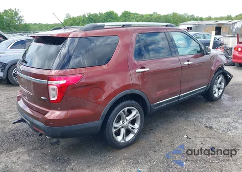 2015 Ford Explorer Limited из США, поврежденный, VIN 1FM5K8F89FGA86528